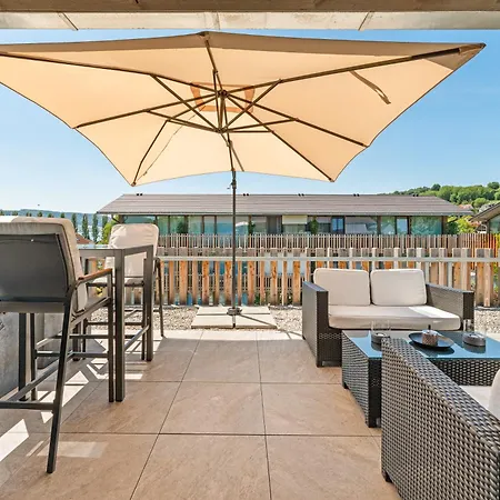 Bodensee Penthouse 21d - Seesicht - Billiard - Massage - Trambolin - Bbq - Tischkicker - Parken - Panorama Exklusive Daire