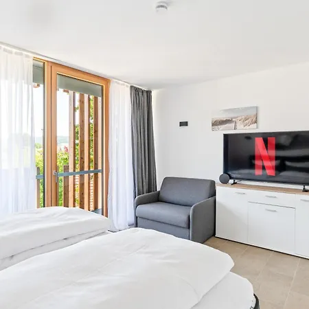 Bodensee Penthouse 21d - Seesicht - Billiard - Massage - Trambolin - Bbq - Tischkicker - Parken - Panorama Exklusive Daire Ohningen