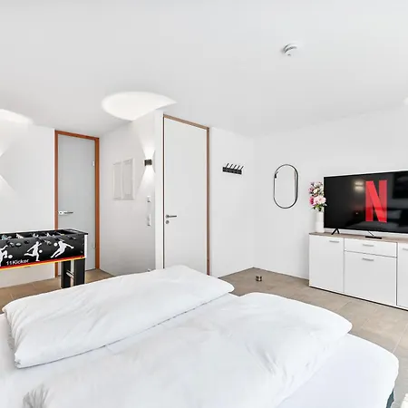 Bodensee Penthouse 21d - Seesicht - Billiard - Massage - Trambolin - Bbq - Tischkicker - Parken - Panorama Exklusive Daire Ohningen